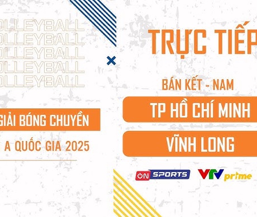 Link trực tiếp bán kết giải bóng chuyền hạng A hôm nay: Vĩnh Long vs Tp.HCM