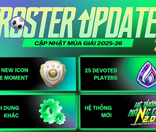 Bảo trì FC Online ngày 3/11: Cập nhật hệ thống nâng cấp 2.0
