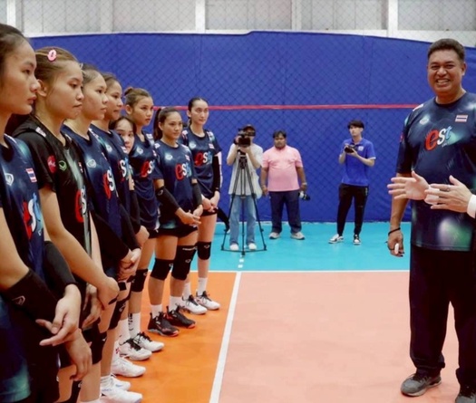 Thái Lan đặt mục tiêu 2 HCV trong 4 bộ huy chương bóng chuyền SEA Games 33