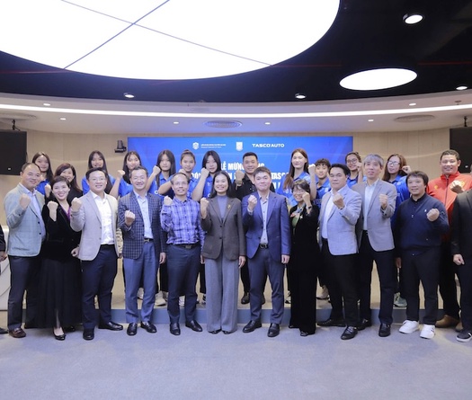 Hà Nội Tasco Auto tổ chức lễ mừng công sau chức vô địch hạng A và góp mặt ở sân chơi VĐQG 2026