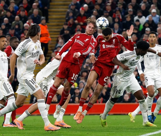 Liverpool hạ gục Real Madrid sau khi Mbappe và Vinicius bị hoá giải