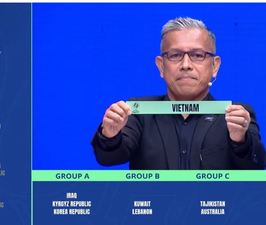 Việt Nam chung bảng Thái Lan tại VCK futsal châu Á 2026