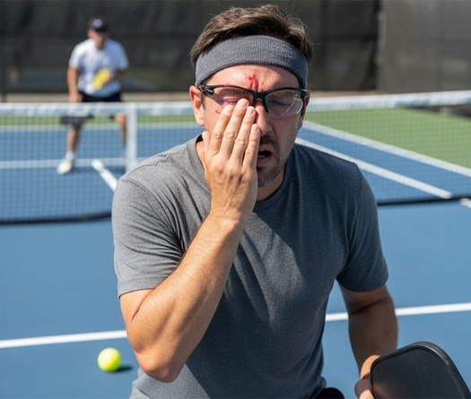 Thống kê đáng chú ý về chấn thương trong pickleball