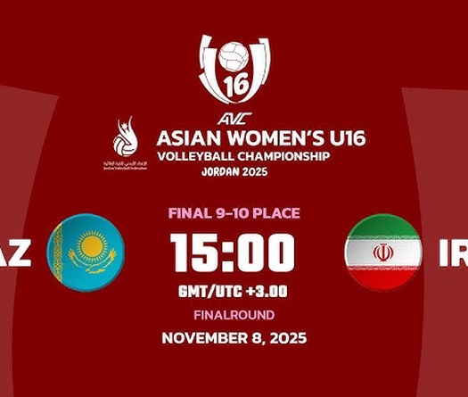 Link trực tiếp giải bóng chuyền U16 vô địch châu Á: Kazakhstan vs Iran