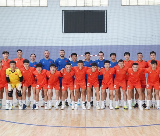Đội tuyển futsal Việt Nam bước vào giai đoạn nước rút chuẩn bị cho SEA Games 33