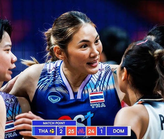 Bóng chuyền nữ Thái Lan toát mồ hôi với những ca chấn thương trước thềm SEA Games 33