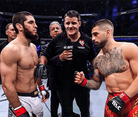 Islam Makhachev so sánh Ilia Topuria với trận lịch sử Khabib – McGregor