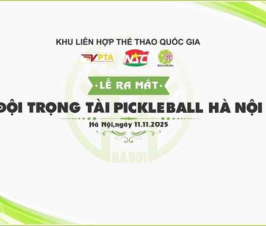 Đội trọng tài pickleball chuyên nghiệp chính thức ra mắt - Dấu mốc quan trọng của thể thao Việt Nam