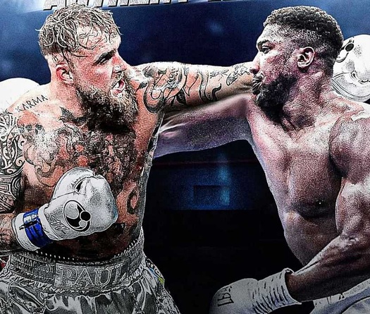 Trận so găng Anthony Joshua vs Jake Paul nguy hiểm vì hạng cân?