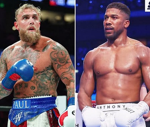 Hé lộ sự thật giật mình về mức tiền thù lao khổng lồ để Anthony Joshua so găng Jake Paul