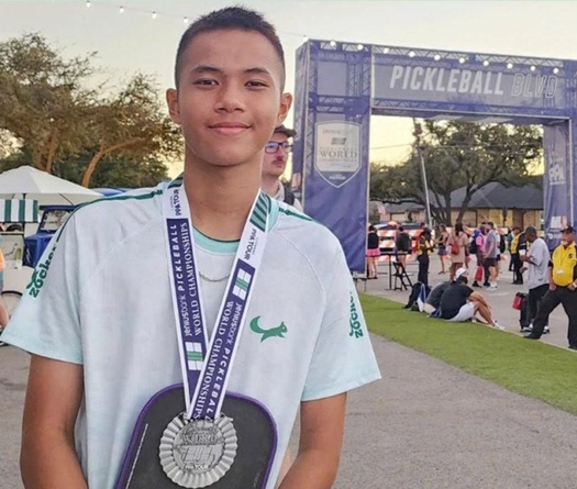 Trần Đức Khang giành HCB Giải vô địch Pickleball trẻ thế giới 2025 hạng U14