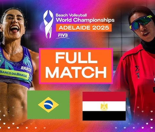 Highlight giải bóng chuyền bãi biển vô địch thế giới: Carol/Rebecca vs. Marwa/Nada