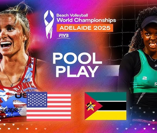 Highlight giải bóng chuyền bãi biển vô địch thế giới: Cannon/Kraft vs. Vanessa/Mucheza