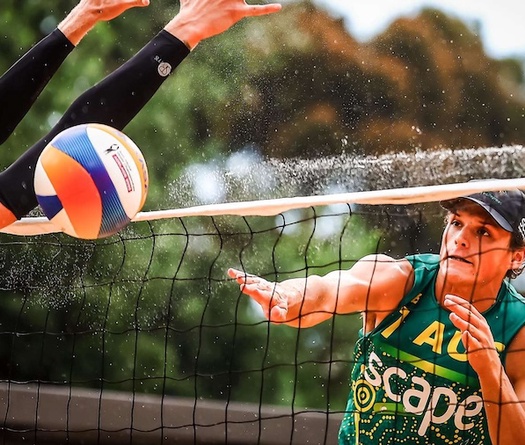 Bộ đôi chủ nhà Úc tạo cú sốc tại giải bóng chuyền bãi biển vô địch thế giới