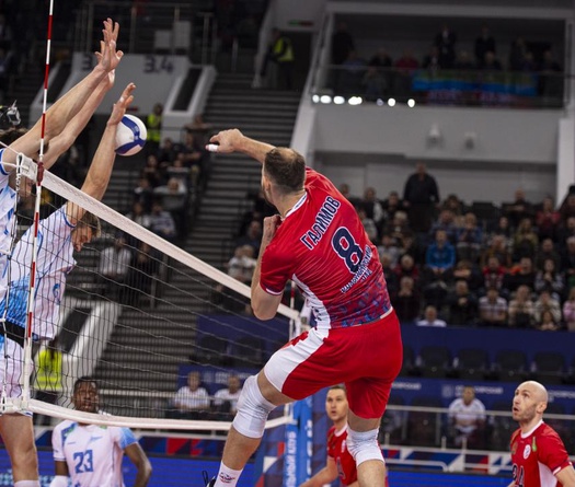 Vòng 1 giải bóng chuyền VĐQG Nga chứng kiến bất ngờ