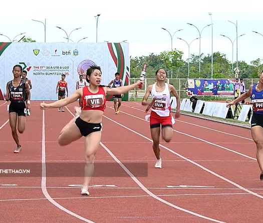 Kết quả giải Vô địch Điền kinh Trẻ Đông Nam Á 2025: Ngày vàng cuối cùng cho điền kinh Việt Nam