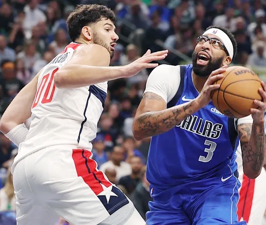 Tỷ lệ thắng báo động của Dallas Mavericks khi thiếu vắng Anthony Davis: "Báo động đỏ"