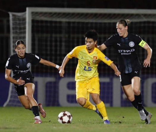 CLB nữ TP.HCM thua 0-3 trước nhà vô địch Australia nhưng vẫn hiên ngang vào tứ kết giải châu Á