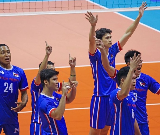 Đội tuyển bóng chuyền nam Philippines tập huấn tại Đài Bắc Trung Hoa hướng tới HCV SEA Games 33