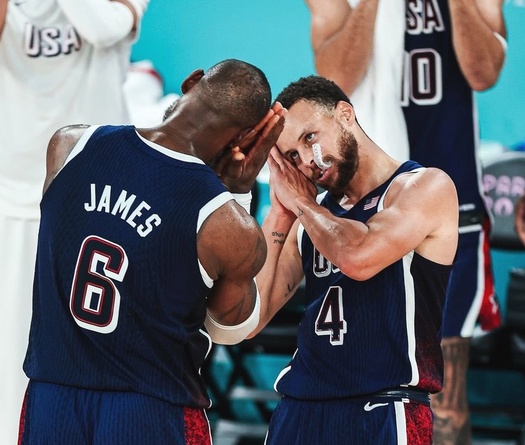 LeBron James và Steph Curry báo tin buồn về Olympic Los Angeles 2028 cùng đội tuyển Mỹ
