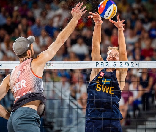 Bán kết nam FIVB Adelaide: Thụy Điển đối đầu Đức tái hiện chung kết Olympic Paris 2024