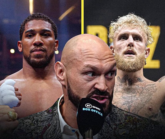 Tyson Fury dự báo kịch bản sốc trận Jake Paul vs Anthony Joshua
