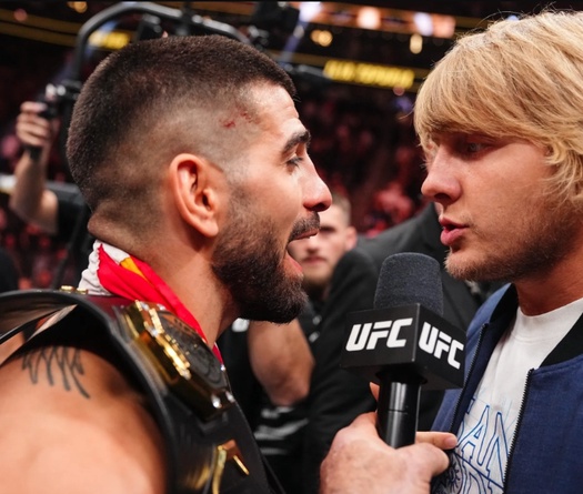 Ilia Topuria và Paddy Pimblett khẩu chiến dữ dội khi chạm mặt trước UFC Qatar