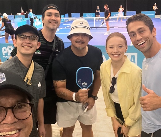 Zane Navratil và trải nghiệm không khí pickleball không thể nào quên tại PPA Tour Asia