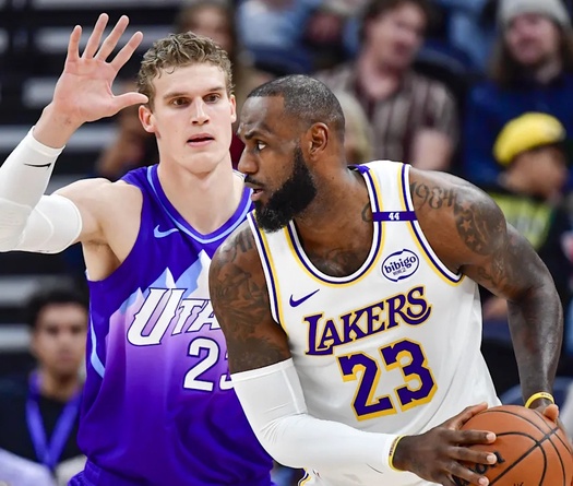 Luka Doncic tỏa sáng, Los Angeles Lakers thoát thua hú vía trước Utah Jazz