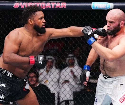 Waldo Cortes-Acosta hướng tới tranh đai hạng nặng sau cú KO tại UFC Qatar