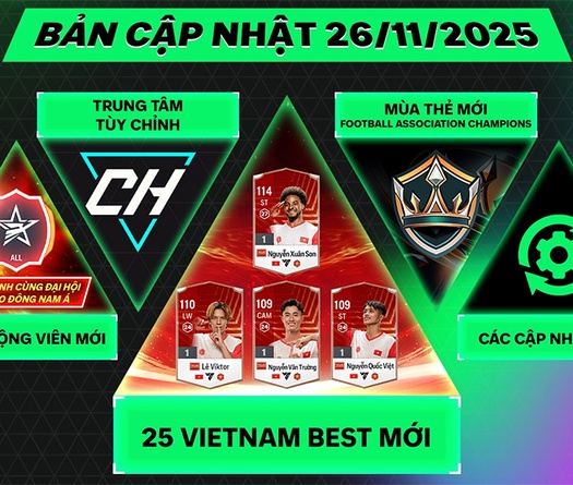 Cập nhật thời gian bảo trì FC Online ngày 26/11