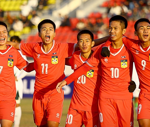 U17 Lào thắng trận thứ 3, Campuchia bị loại sớm hai vòng đấu