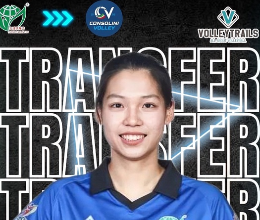 Chủ công 22 tuổi Trung Quốc gia nhập giải bóng chuyền Ý