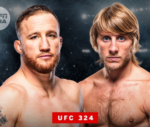 Justin Gaethje tranh đai tạm thời hạng nhẹ với Paddy Pimblett ở UFC 324