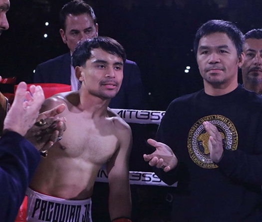 Manny Pacquiao đặt điều kiện bắt buộc cho con trai sau trận hòa gây sốc