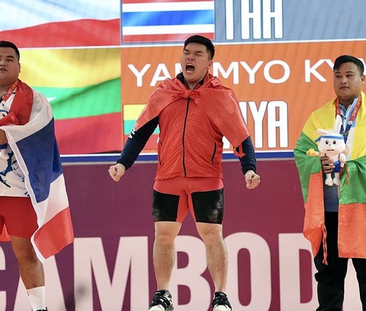 Profile VĐV Trần Đình Thắng môn cử tạ