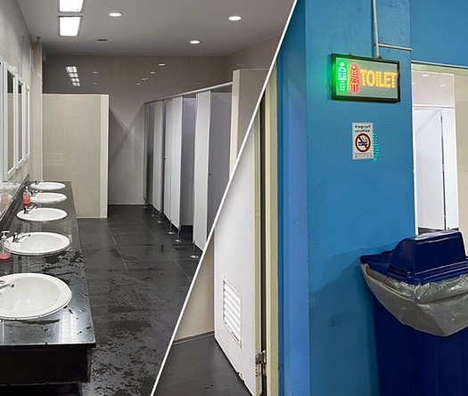 Báo Thái Lan lật tẩy... "khu vệ sinh bạc triệu" của sân Rajamangala sau sự cố hỏng đèn chiếu sáng