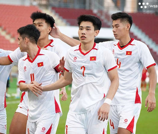 U22 Việt Nam đánh bại  U22 Lào 2-1 trong trận mở màn bóng đá nam SEA Games 33