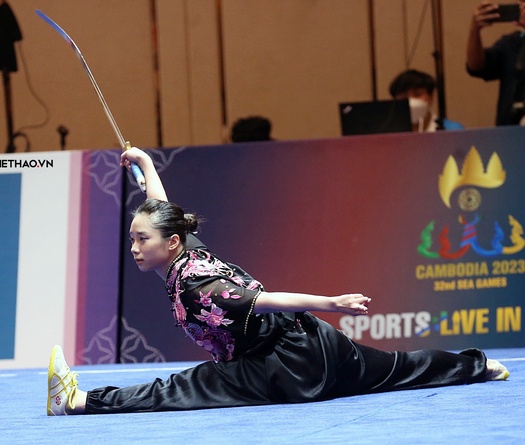 Profile VĐV Dương Thúy Vi môn Wushu 