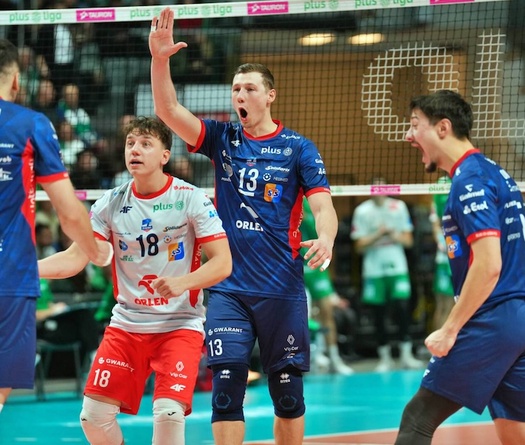 ZAKSA ngược dòng nghẹt thở để vượt qua Ślepsk sau 5 set căng thẳng