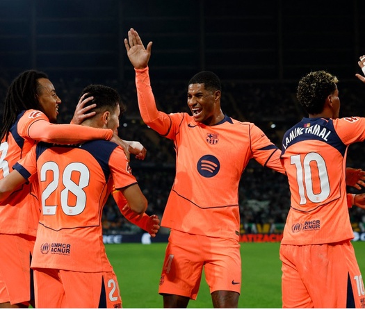 Bảng xếp hạng La Liga sau khi Barcelona ghi 5 bàn vào lưới Betis