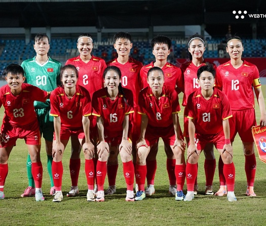 Đội hình ra sân nữ Việt Nam vs nữ Philippines ngày 8/12