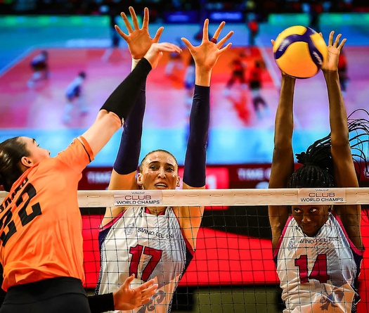 Scandicci hiên ngang vào bán kết giải Vô địch các CLB nữ thế giới