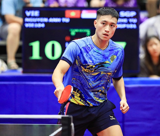 Bóng bàn nam Việt Nam vượt khó, tiến vào bán kết SEA Games 33