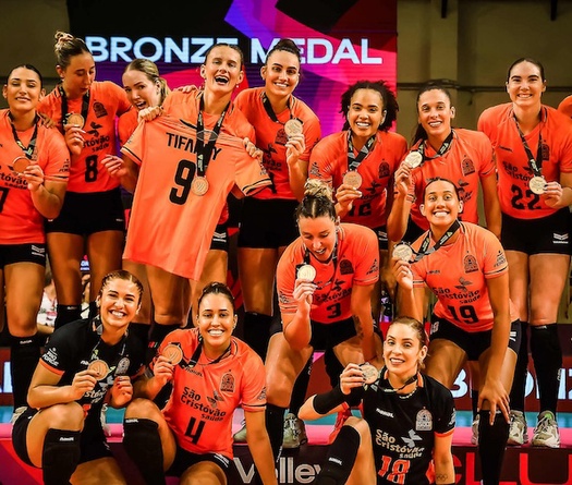 Osasco thắng đậm Praia, giành HCĐ Giải Vô Địch CLB bóng chuyền nữ thế giới