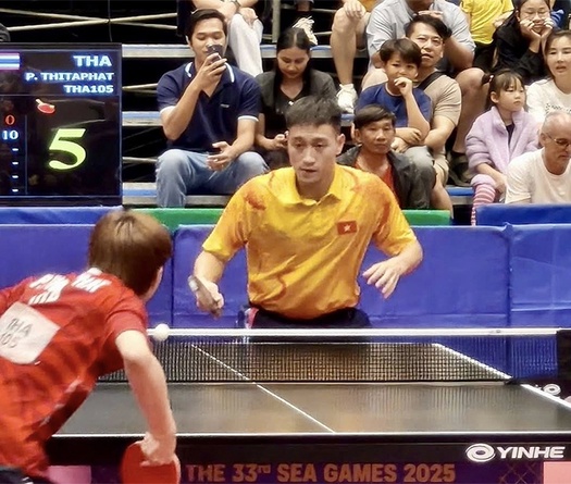 Nguyễn Anh Tú – Hy vọng vàng cuối cùng của bóng bàn Việt Nam tại SEA Games 33