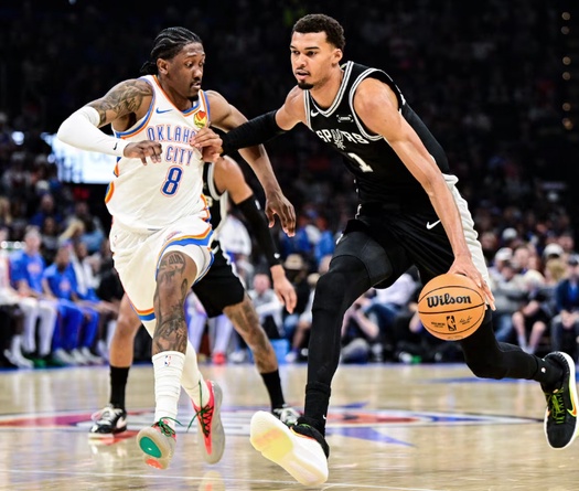 Spurs đánh bại Thunder lần thứ 3 trong 2 tuần: Khắc tinh của nhà đương kim vô địch NBA