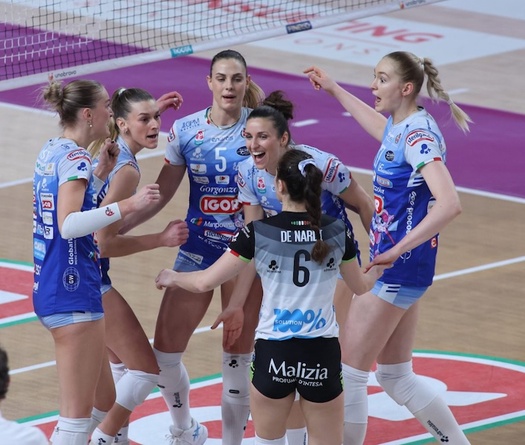 IGOR Gorgonzola Novara chuẩn bị tứ kết Coppa Italia đối đầu Vero Volley