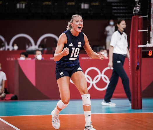 Jordan Larson – lời chia tay của một huyền thoại bóng chuyền Mỹ