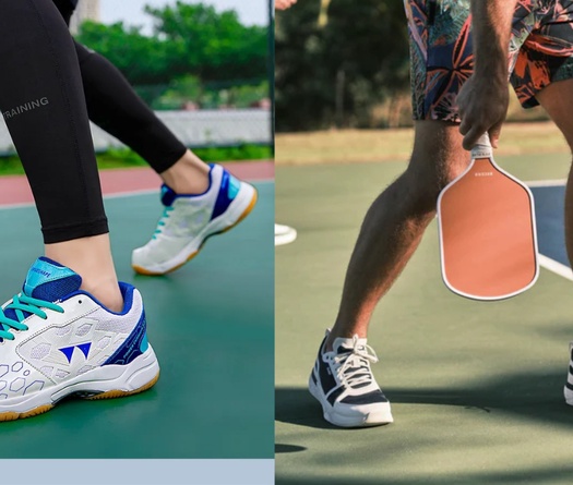 Giày pickleball và cầu lông: Sự khác biệt quan trọng ảnh hưởng đến trải nghiệm 